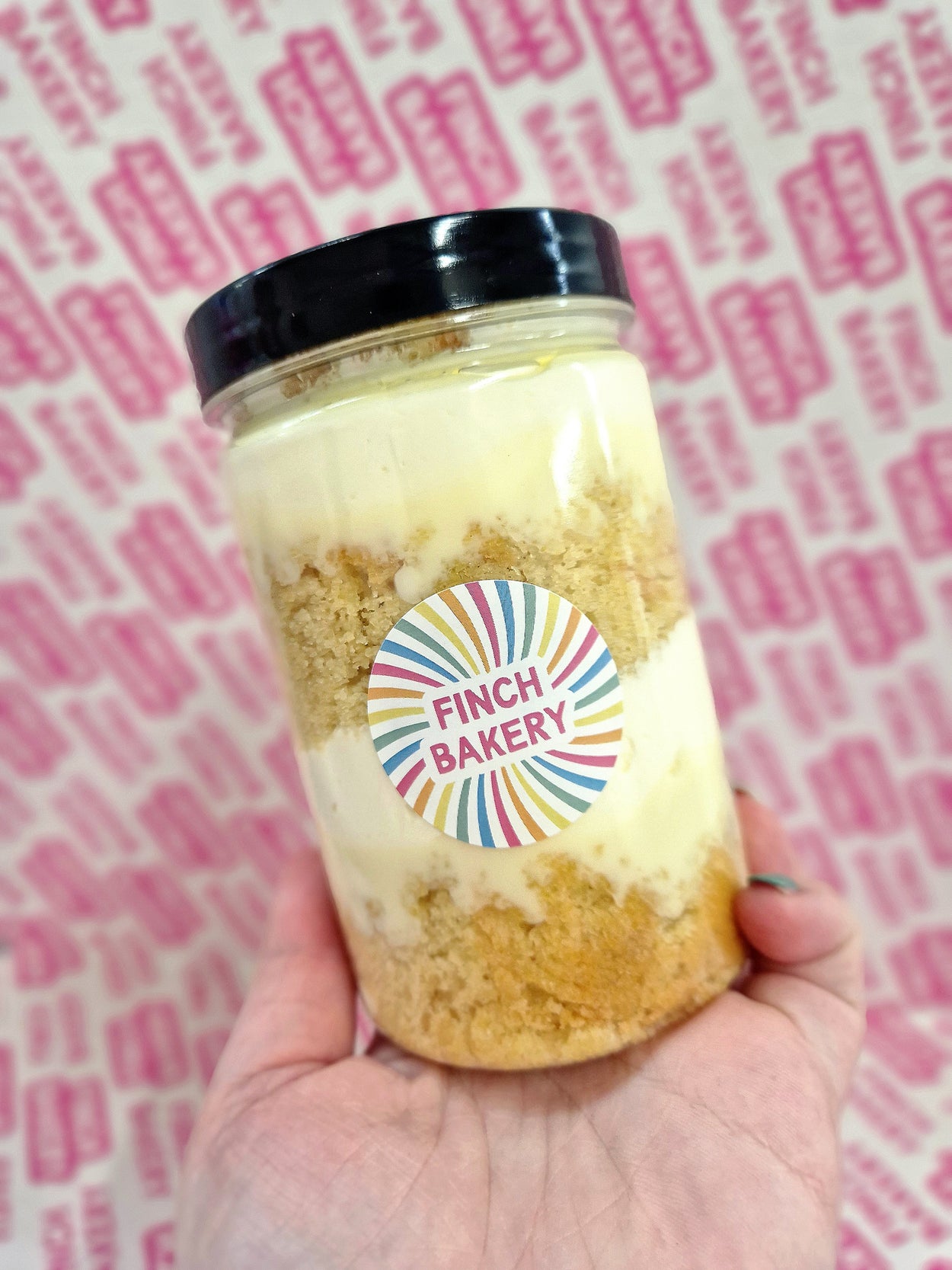 White Chocolate Cake Jar • Box of 2 🍰