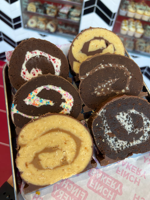 Yule Log Selection Box x6