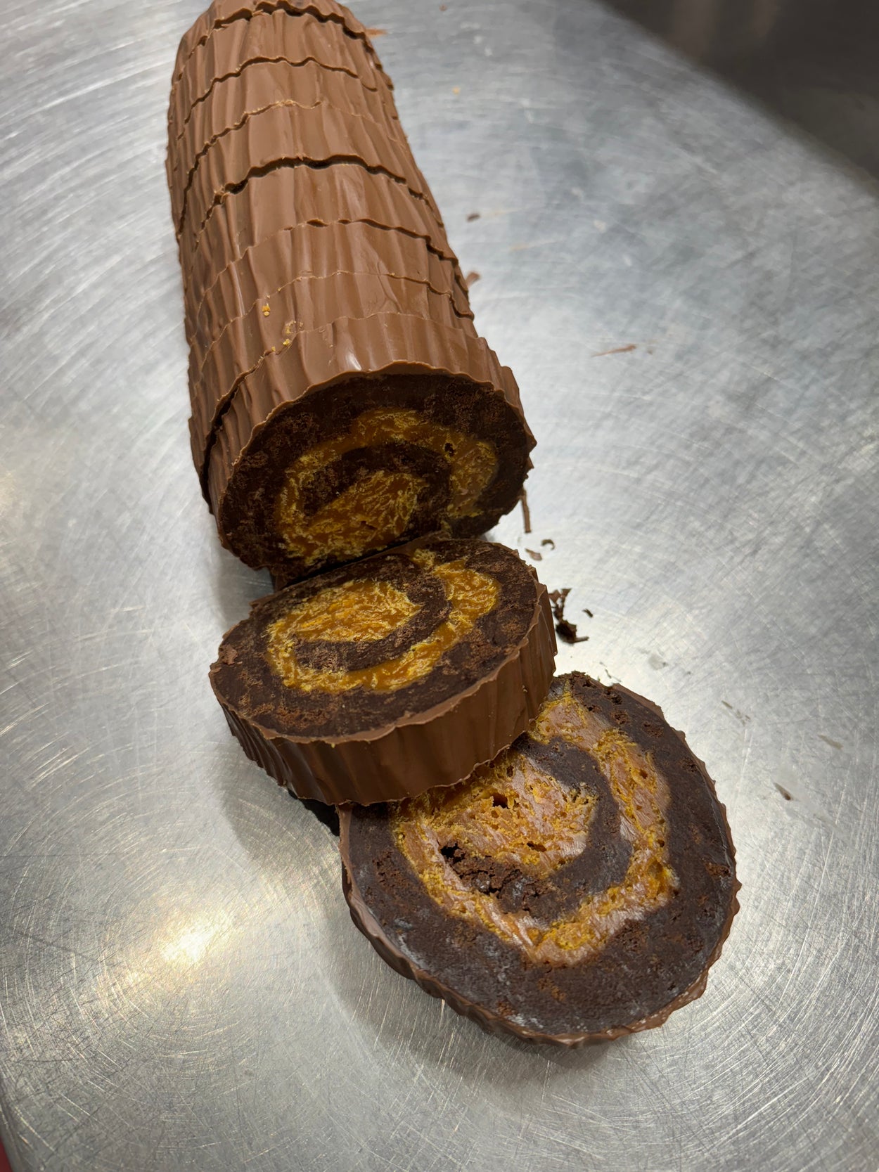 Brownie Roll (Caramel Cornflake)