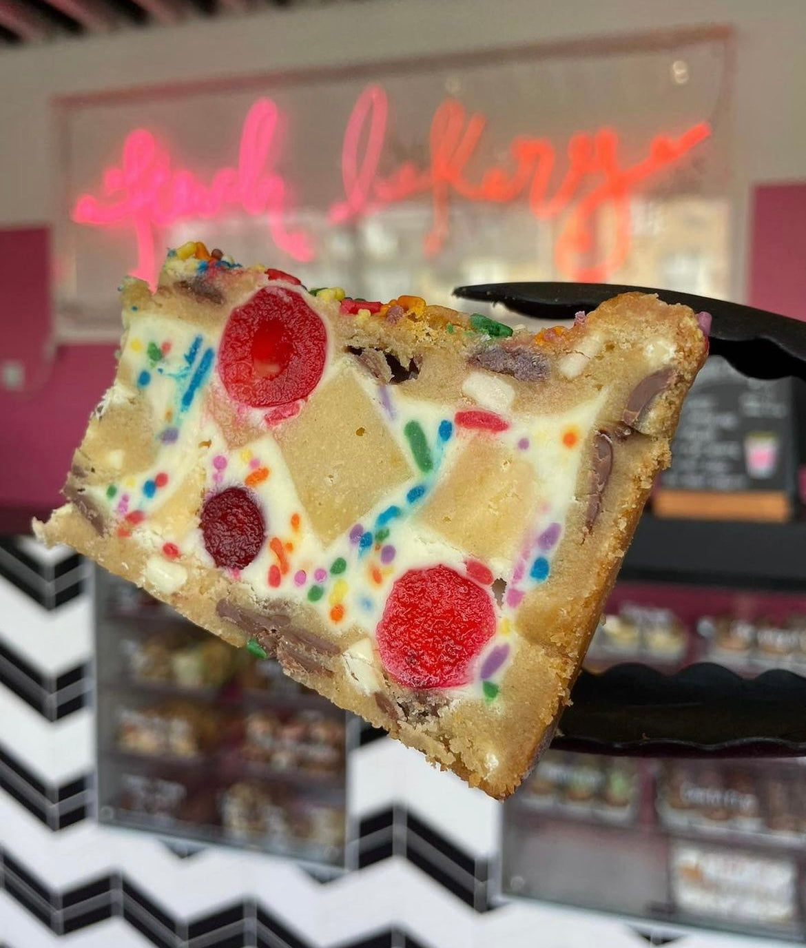 Birthday Cake Cookie Pie