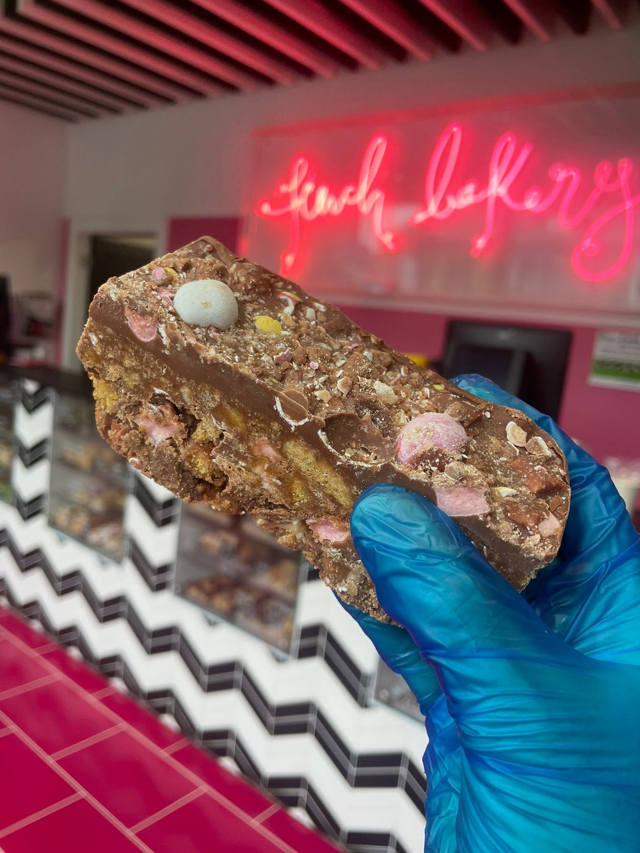 Mini Egg Rocky Road