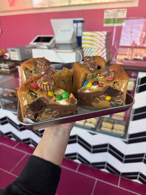M&M Cookie Pie