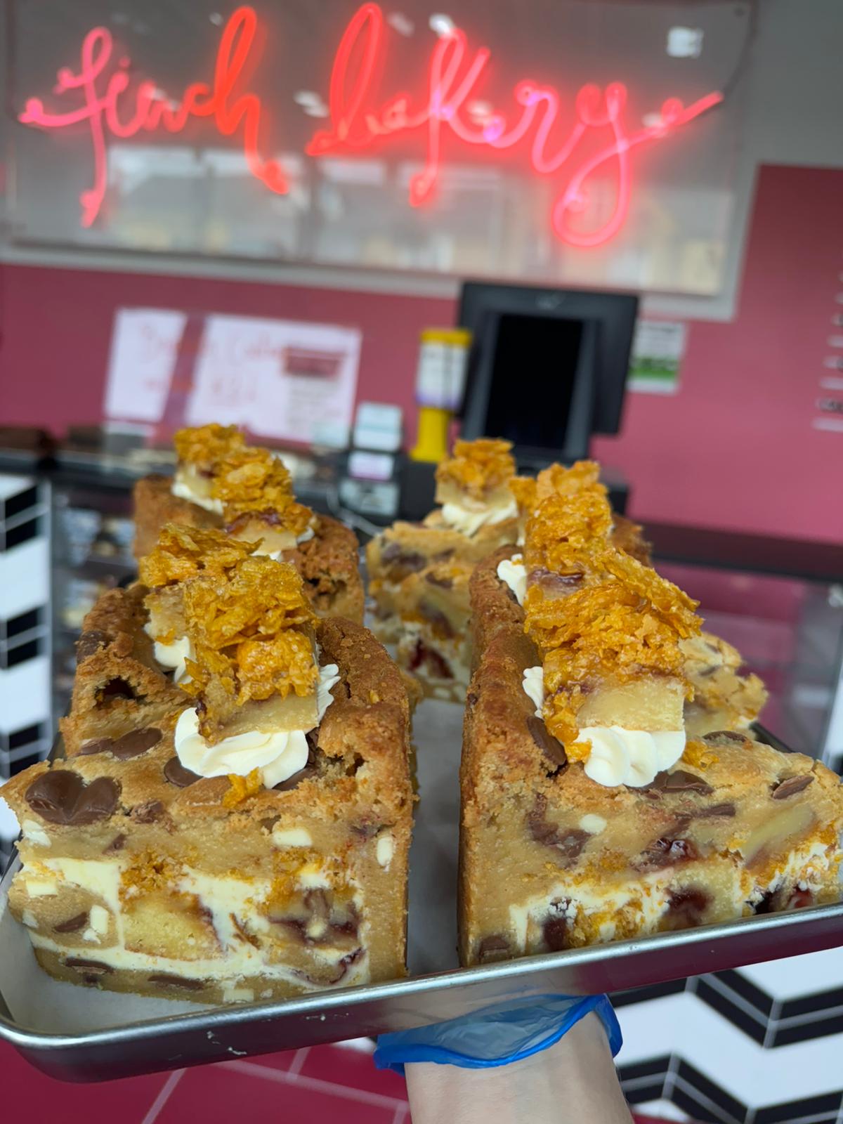 Cornflake Jam Cookie Pie