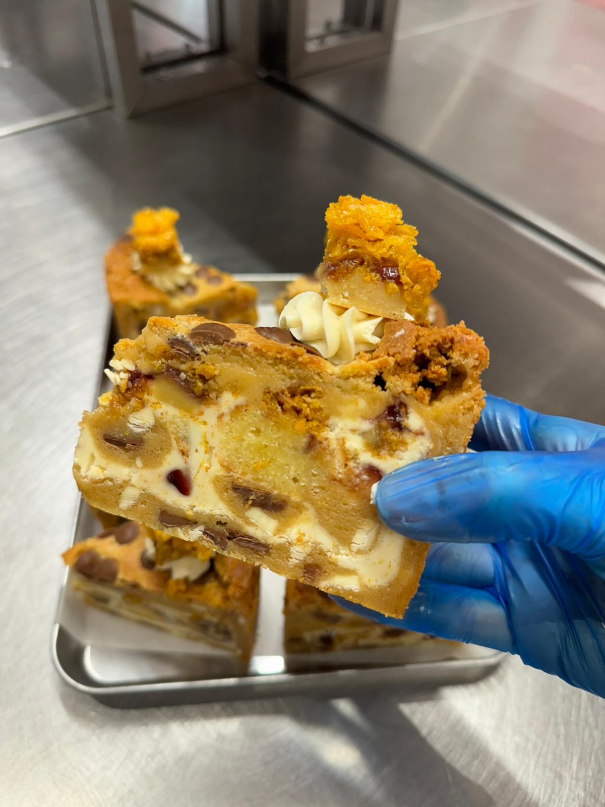 Cornflake Jam Cookie Pie