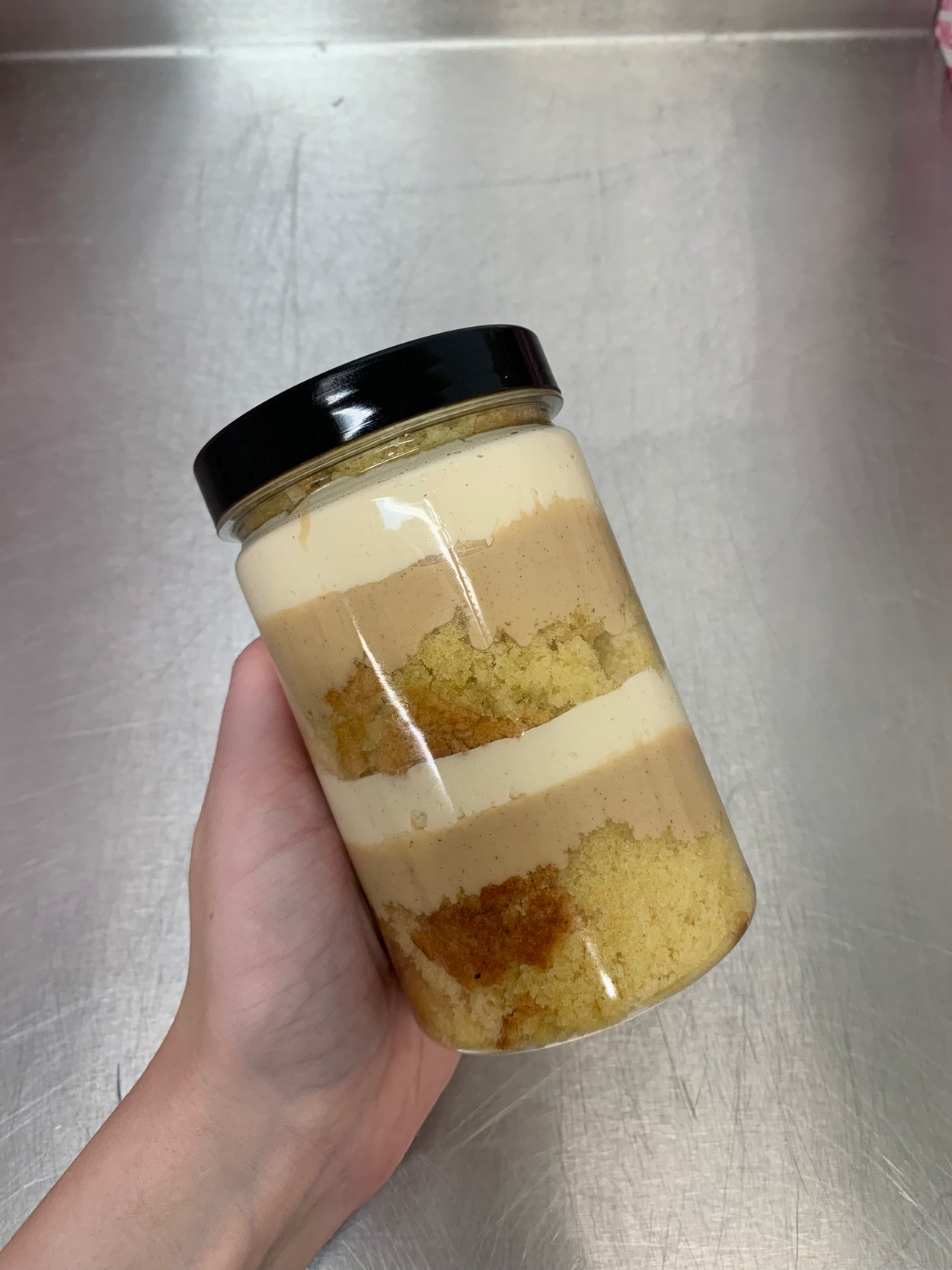 Vanilla & White Chocolate Hazelnut Cake Jar · Box of 2