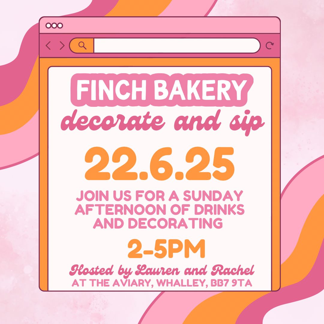 Decorate & Sip Event Sunday 22nd June 2025