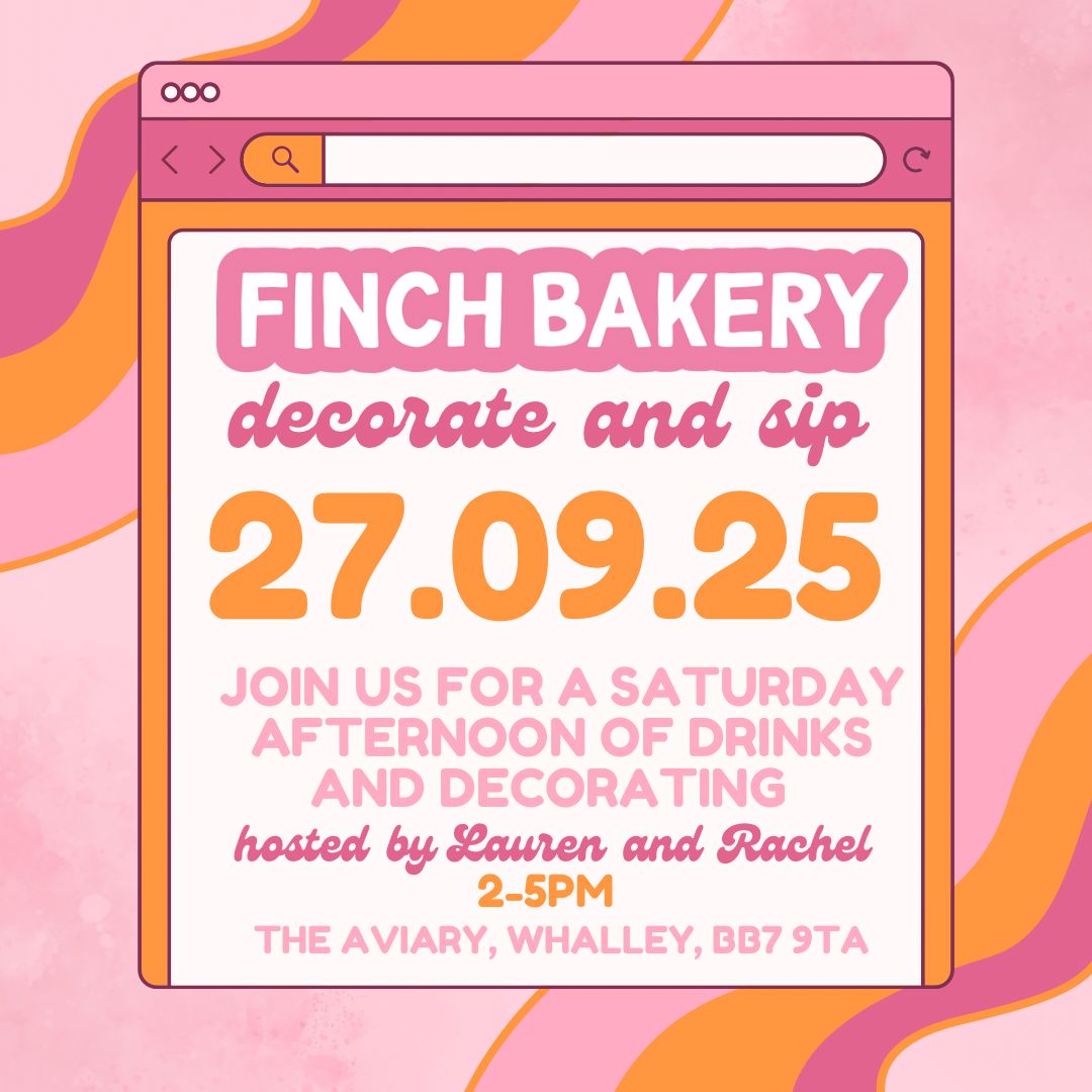 Decorate & Sip Event Saturday 27th September 2025