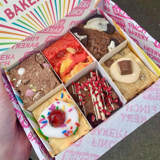 6pc Mixed Cookie, Blondie & Brownie Box