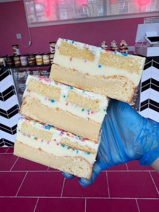 School Cake Stuffed Blondie