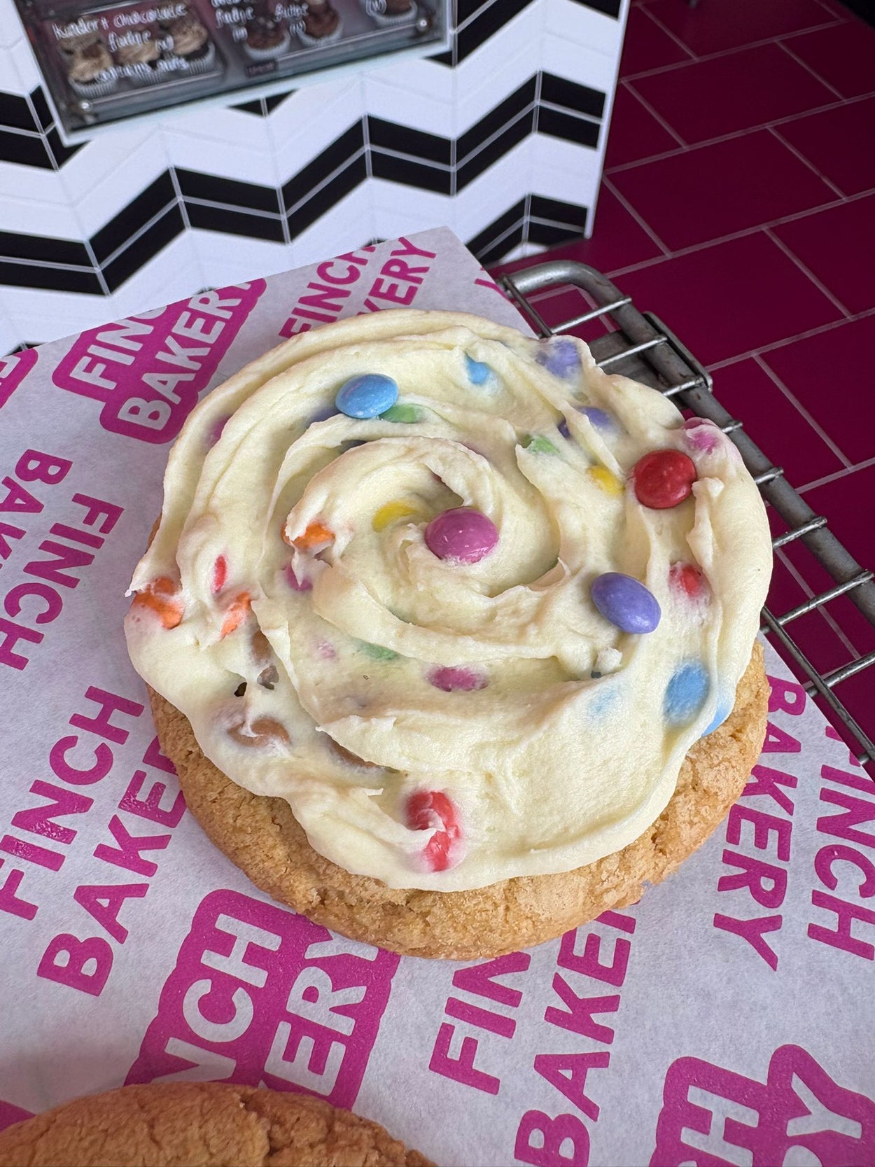 Chewy Cookie (White Chocolate Smarties)