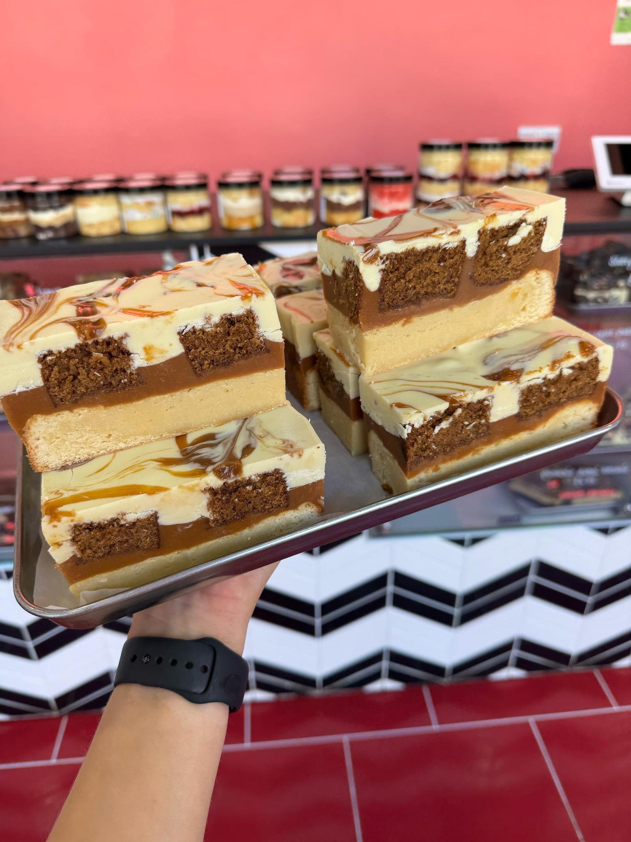 Sticky Toffee Pudding Blondie