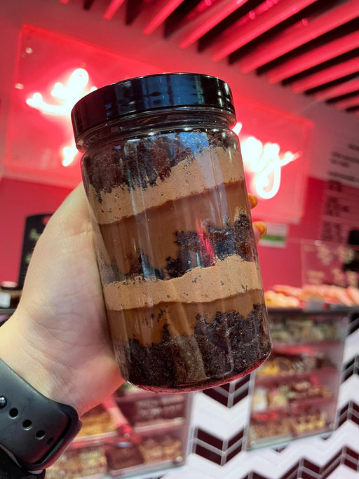 Cake Jar (Nutella & Chocolate Fudge)