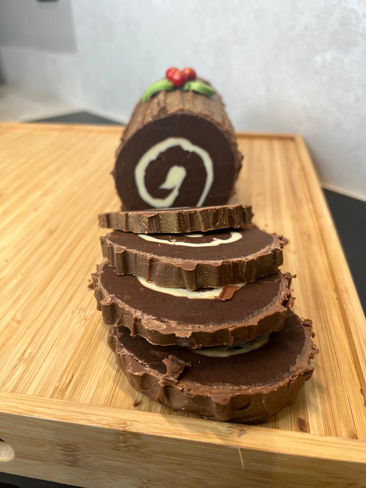 Brownie Roll/Yule Log Recipe