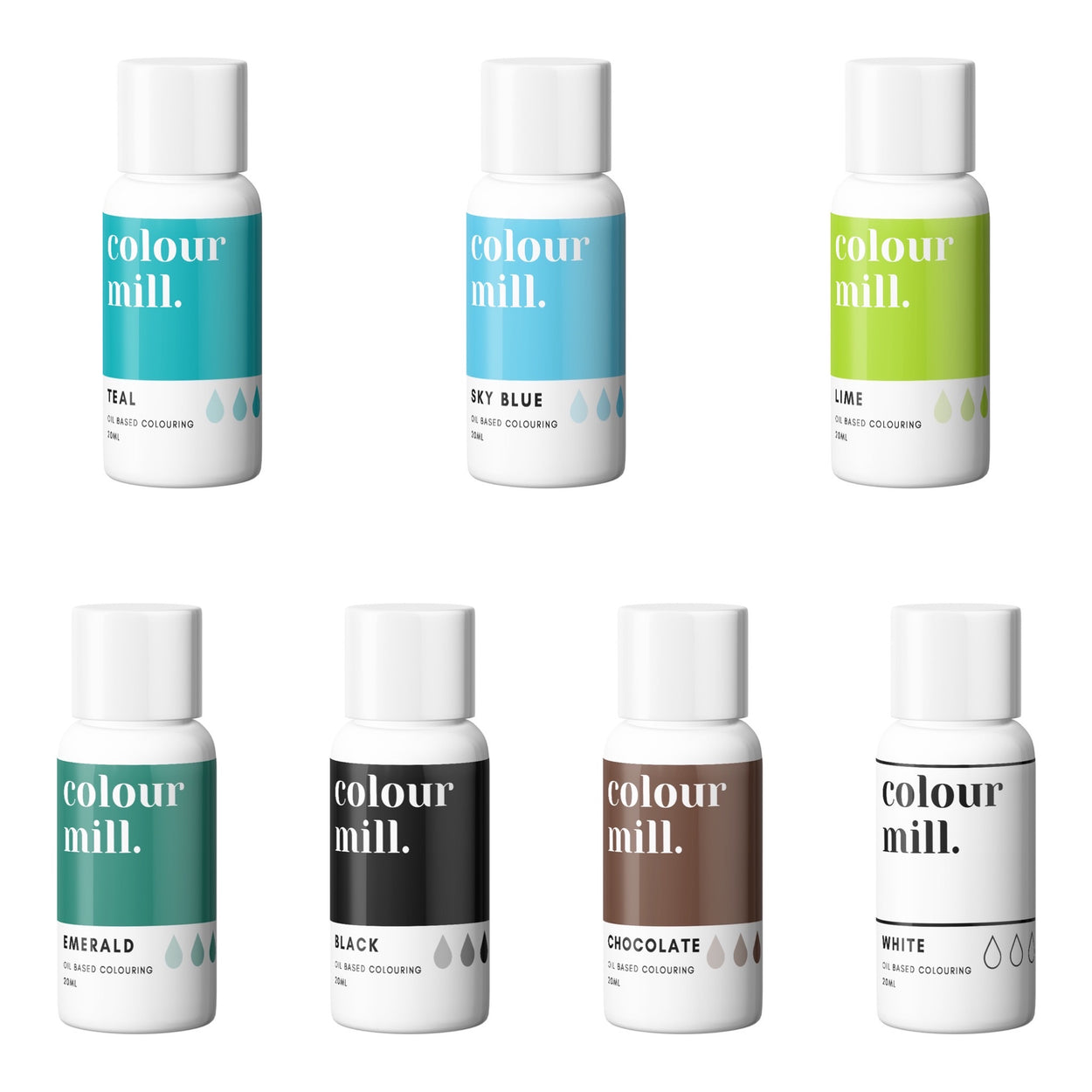 Colour Mill Oil Based Food Colouring 20ml RRP £5.99
