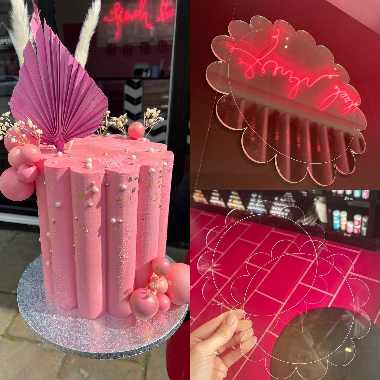 Petal Ganache Plates