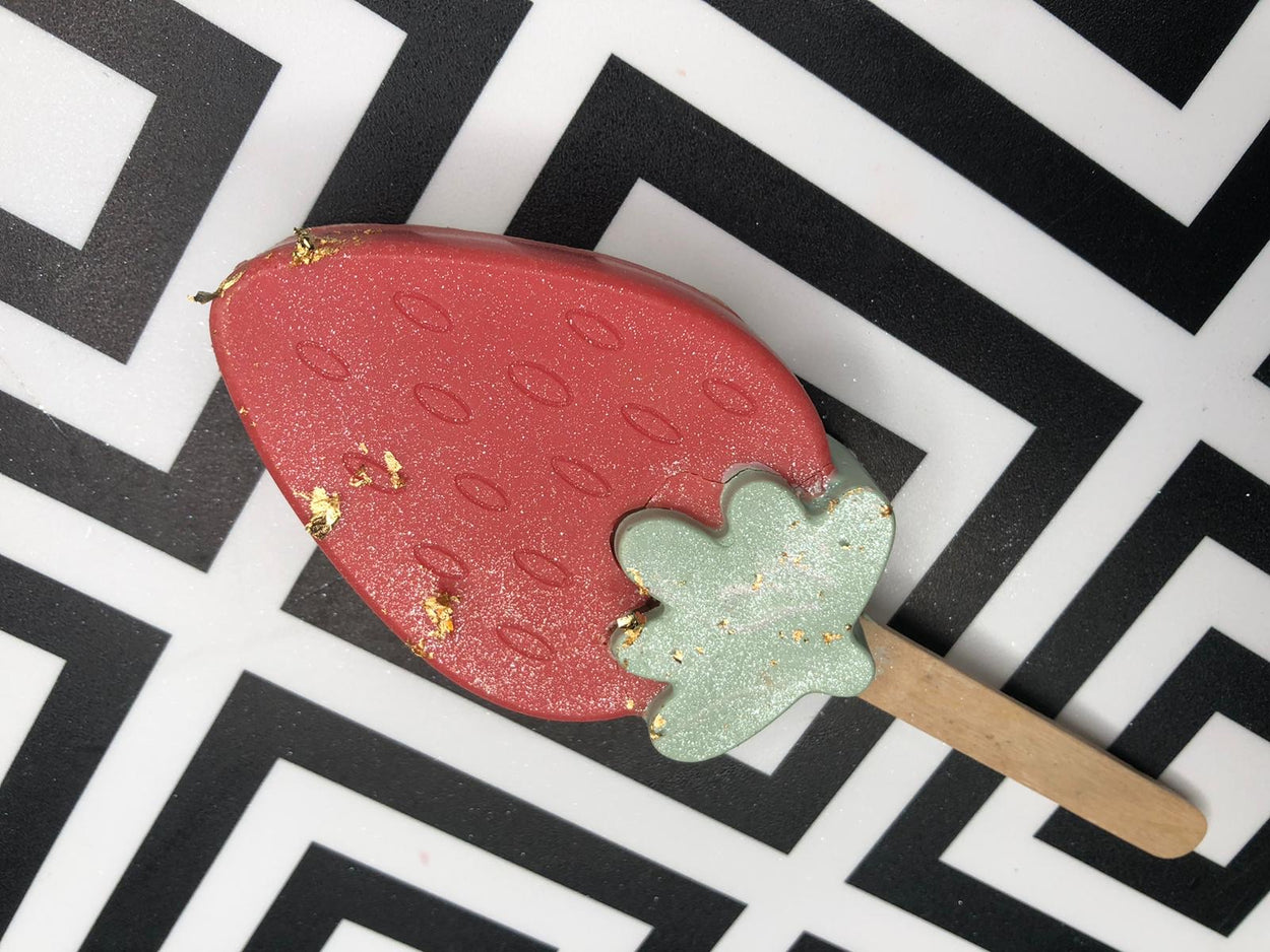 3 Cavity Fruit Cakesicle Silicone Mould