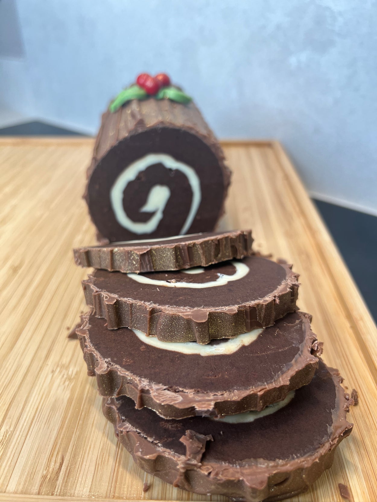 Brownie Roll/Yule Log Recipe