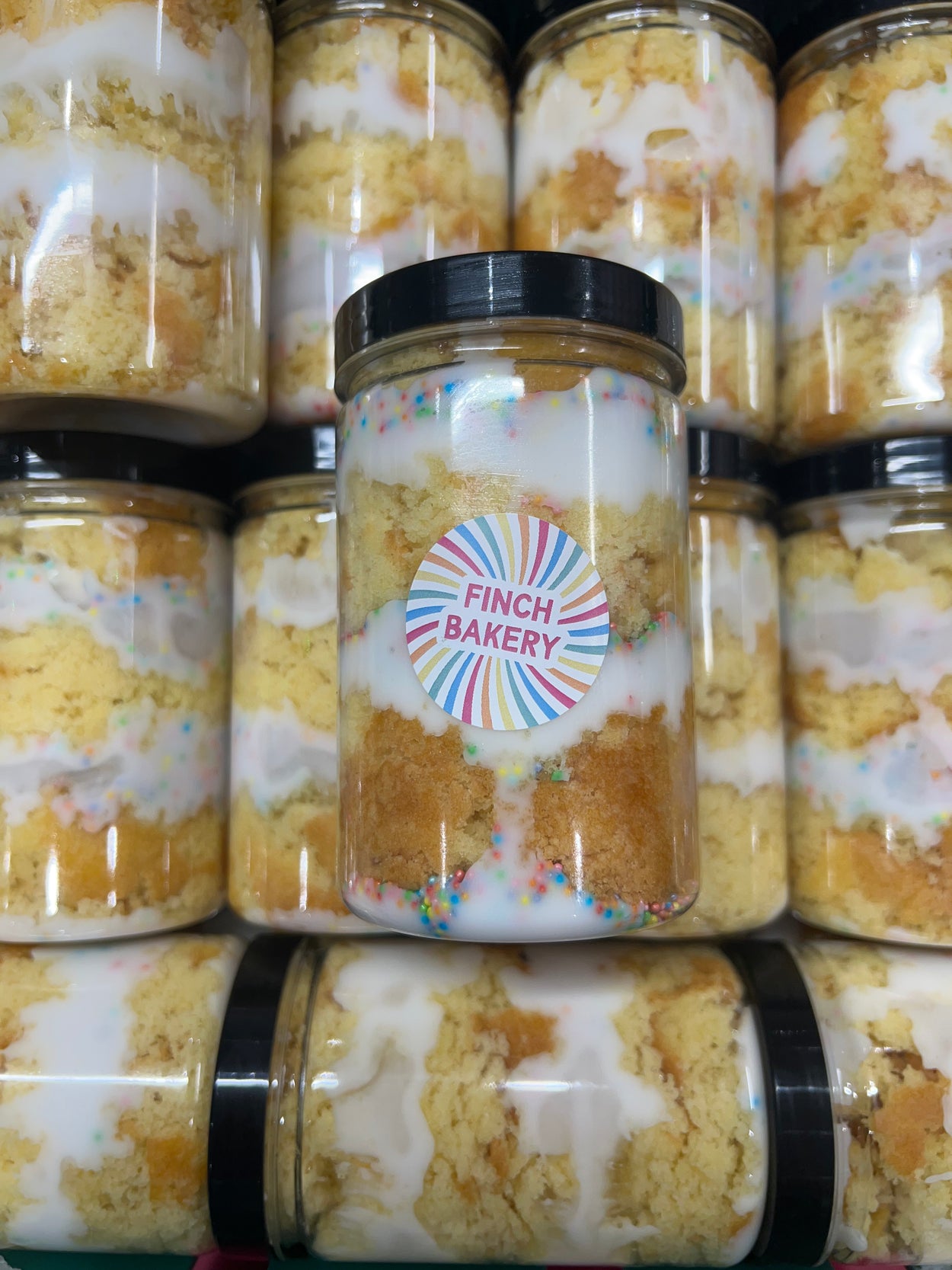 Old School Cake Jar • Box of 2