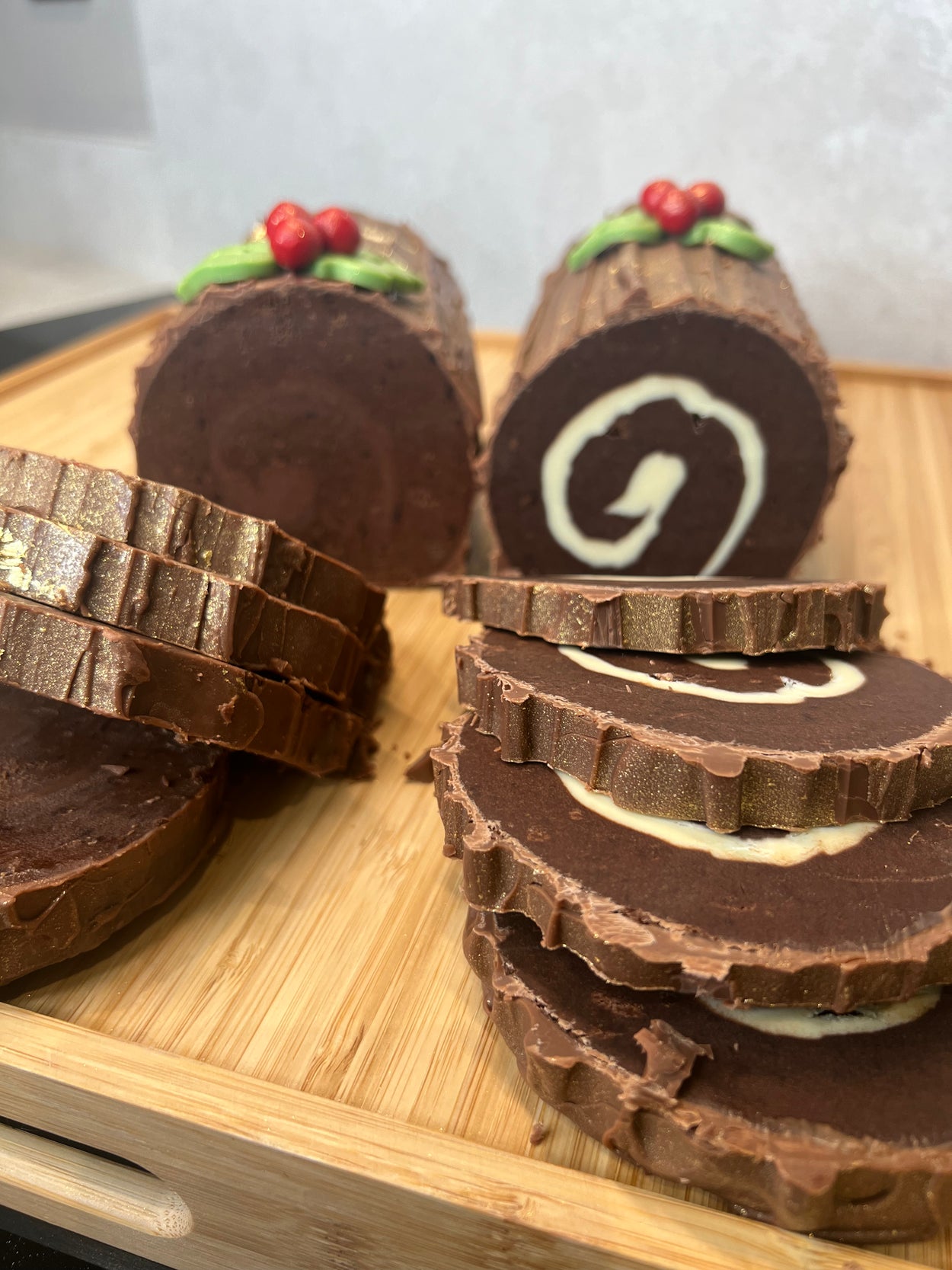 Brownie Roll/Yule Log Recipe