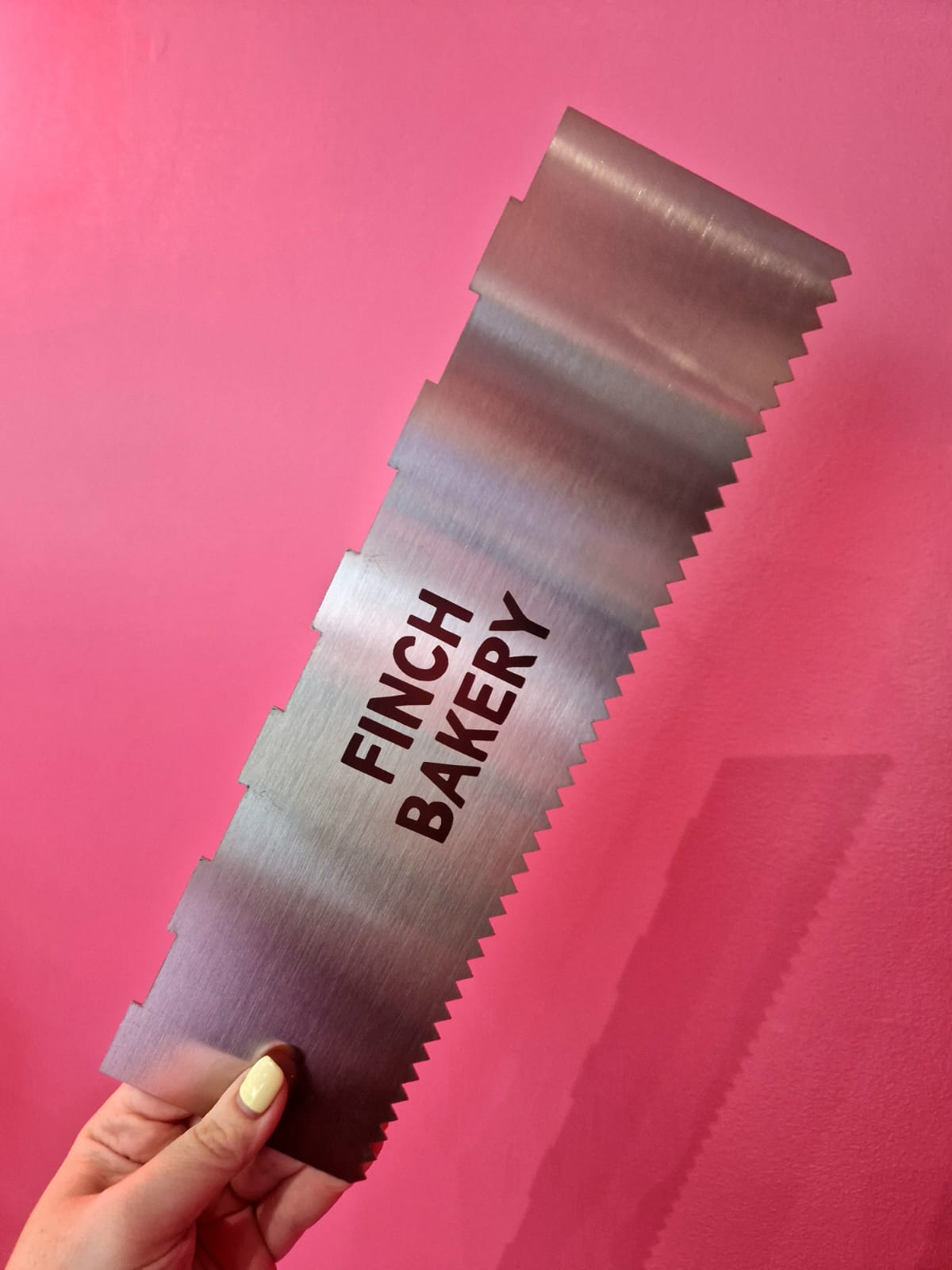 XL 12” Dual Thick Stripe & Zig Zag Scraper
