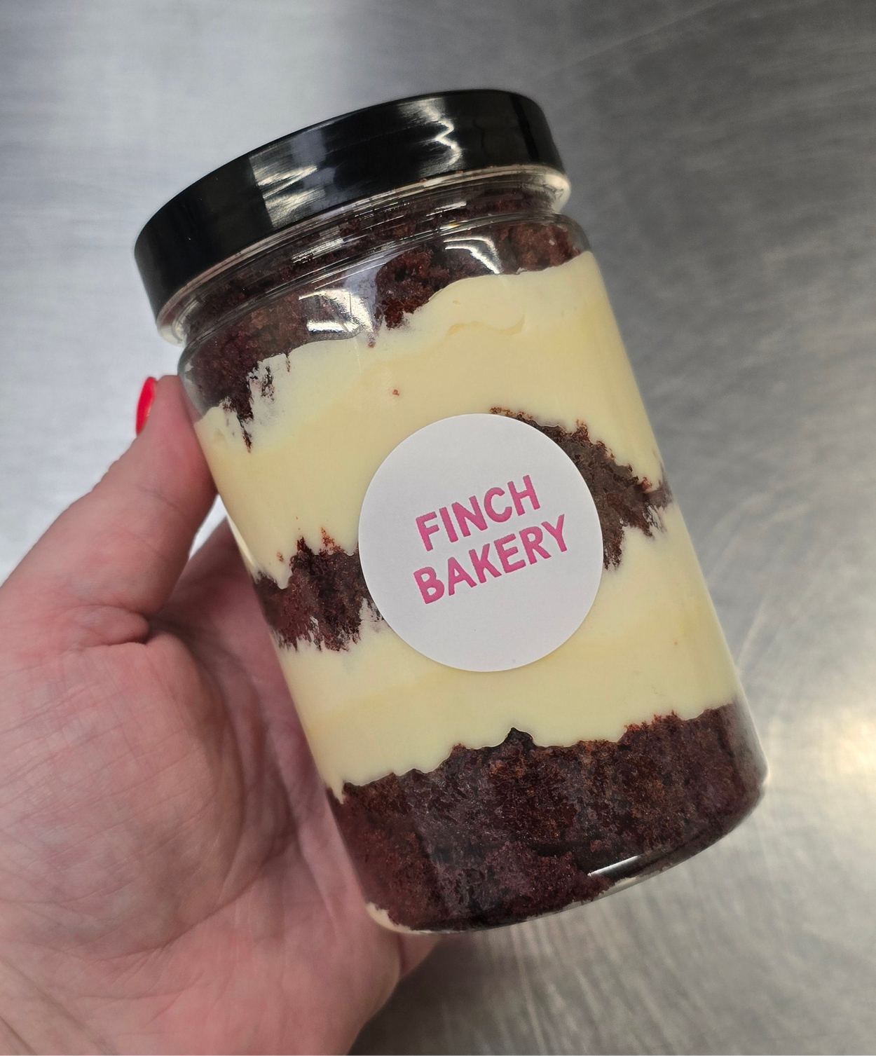 Cake Jar (Red Velvet & White Choc)