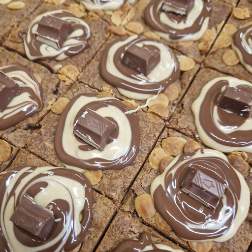 Chocolate Kinder & Nutella Cookie Piece