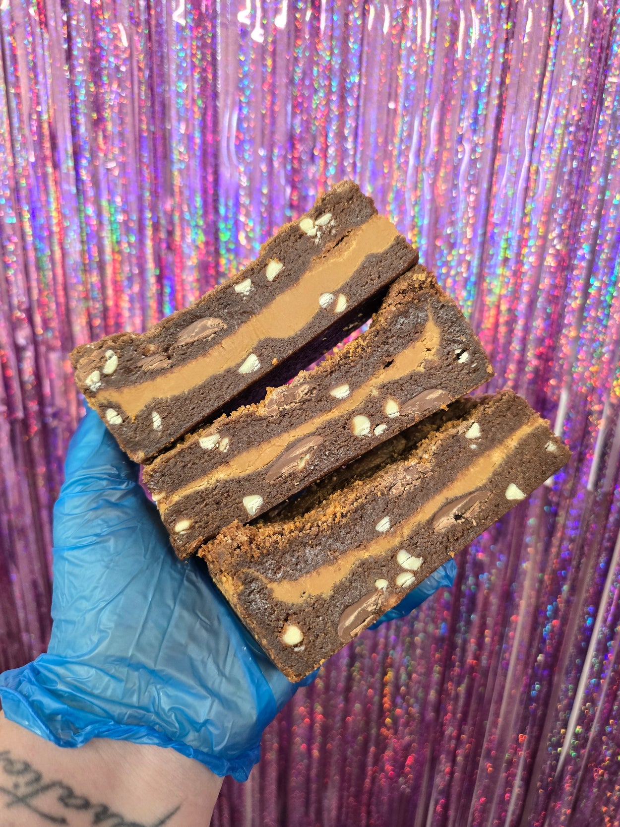 Biscoff Double Chocolate Cookie Bar
