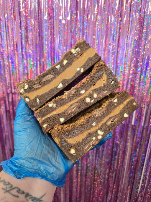 Biscoff Double Chocolate Cookie Bar