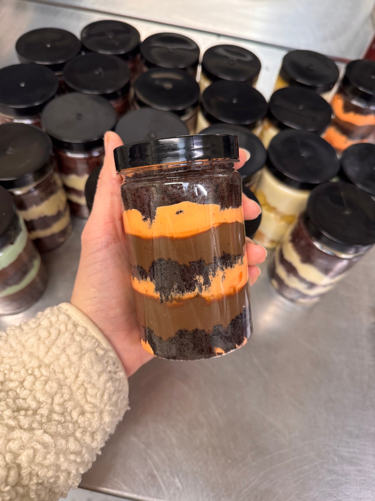 Cake Jar (Chocolate Fudge & Orange)