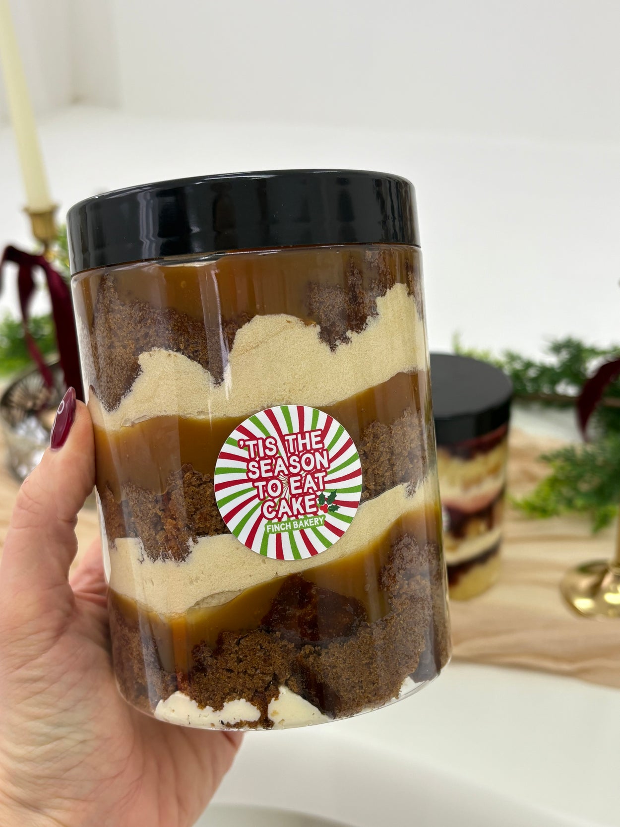 Collection Only - 1L Sticky Toffee Jar