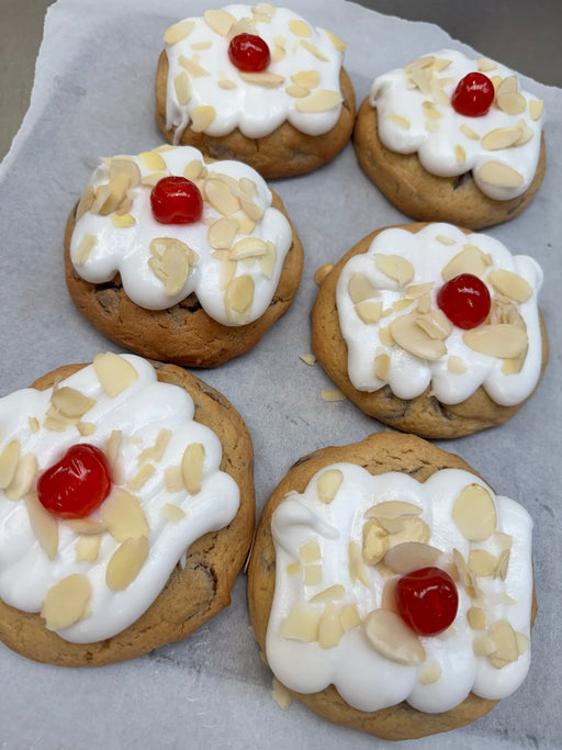 Cherry Bakewell Chunky Cookie