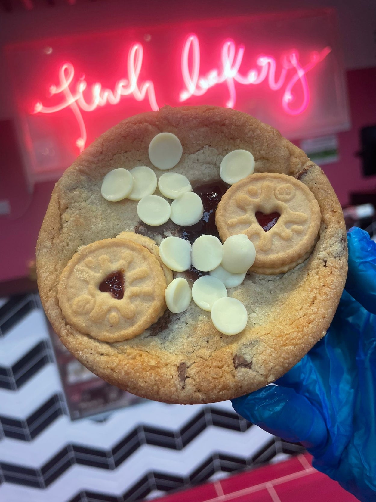 Deep Pan Cookie (Jammie Dodger)