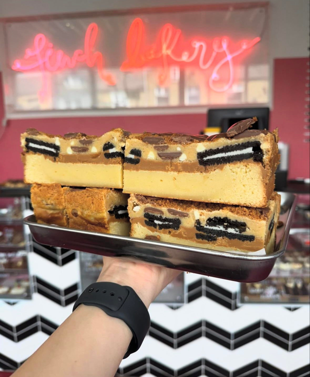 Biscoff Slutty Blondie