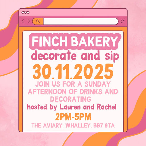 Decorate & Sip Event Sunday 30th November 2025