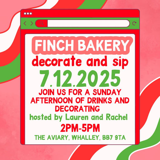 Decorate & Sip Event Sunday 7th December 2025