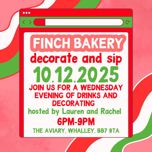 Decorate & Sip Event Wednesday 10th December 2025