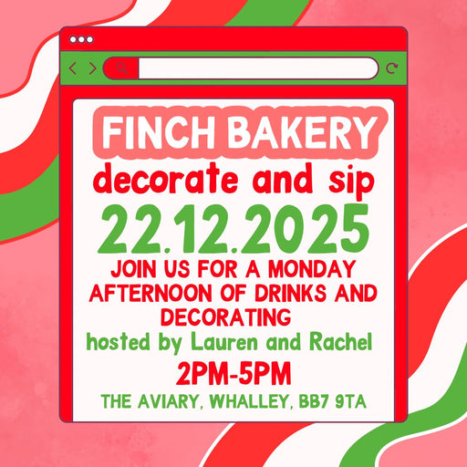 Decorate & Sip Event Monday 22nd December 2025
