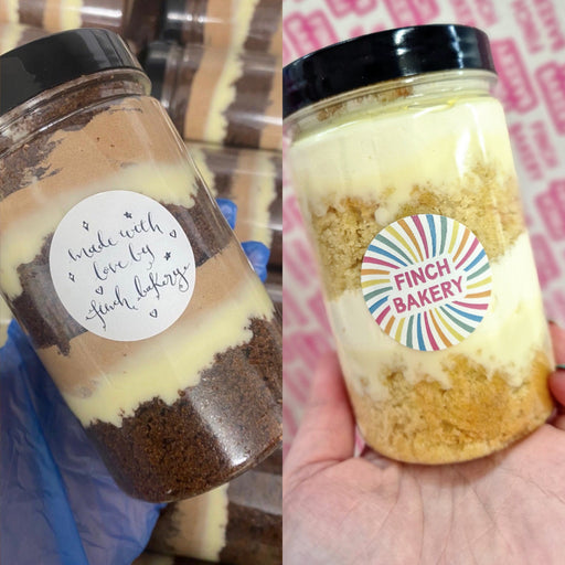 Milk & White Chocolate Cake Jar and White Chocolate Cake Jar · Box of 2
