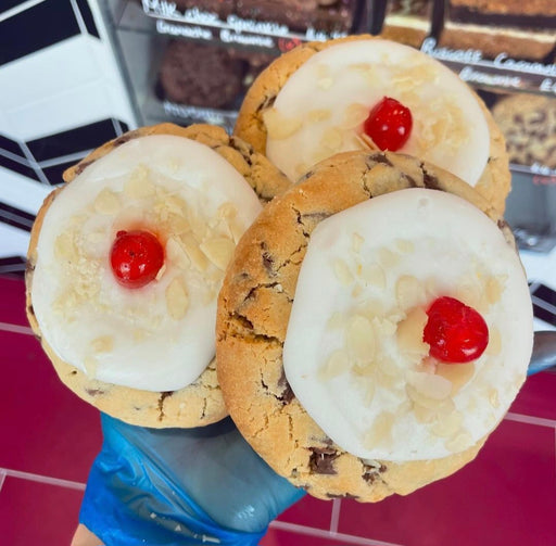 Cherry Bakewell Chunky Cookie