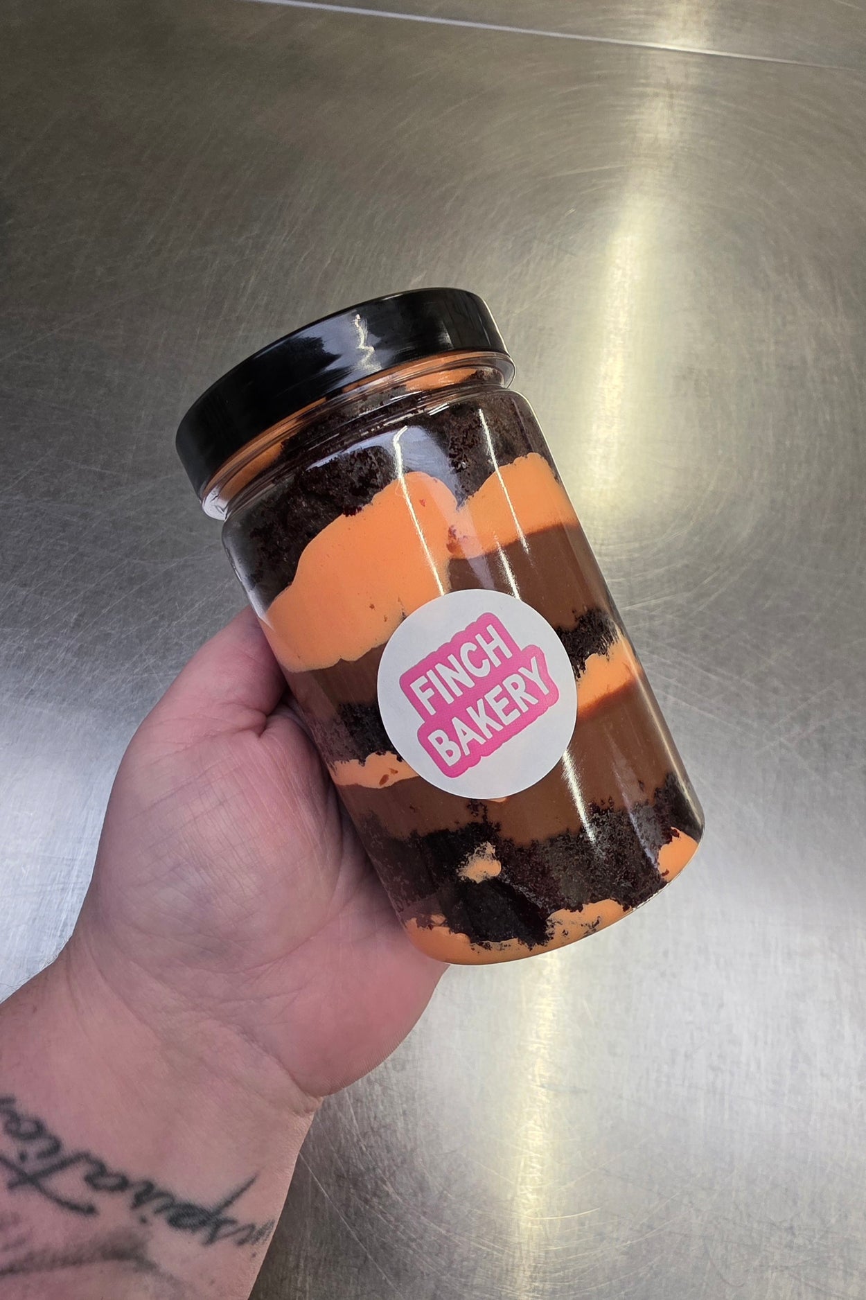 Cake Jar (Chocolate Fudge & Orange)