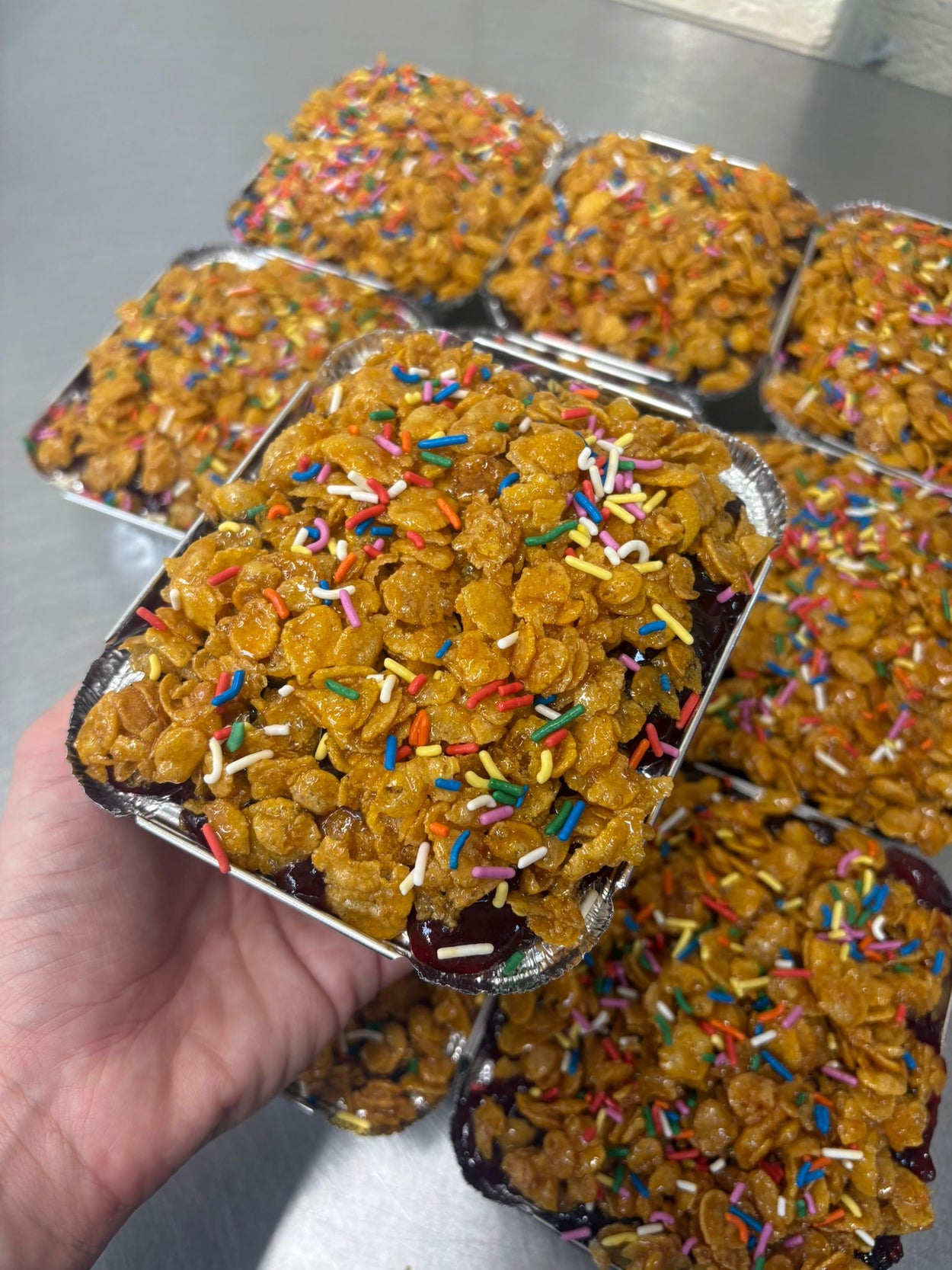 School Cake Tray (Cornflake Jam)