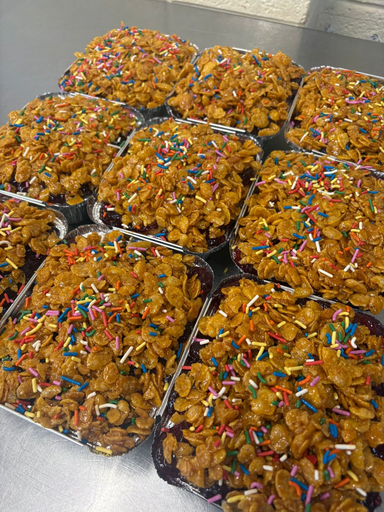 School Cake Tray (Cornflake Jam)