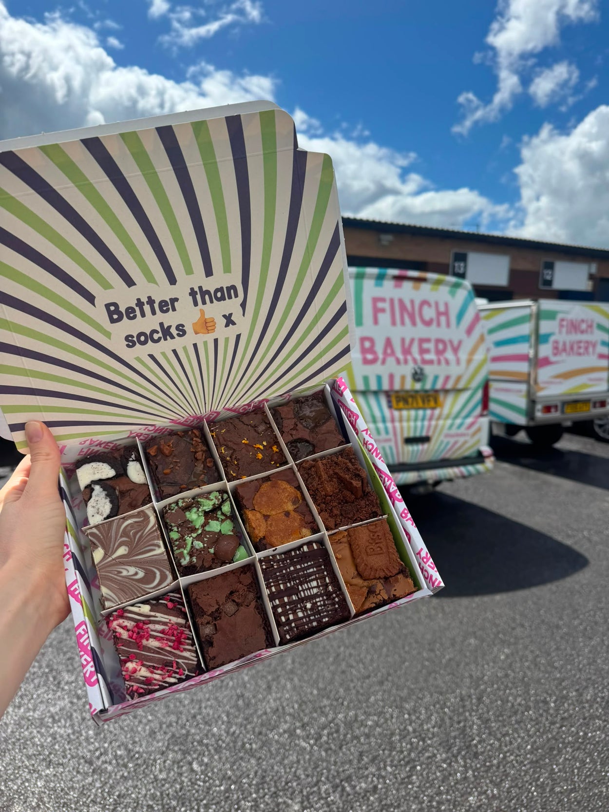 Father's Day Mixed Brownie Box