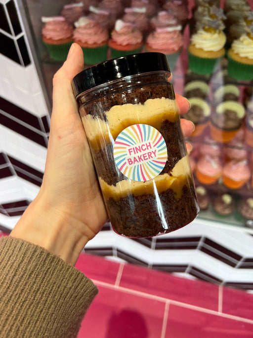 Lotus Biscoff, Chocolate & Caramel Cake Jar · Box of 2 🍪