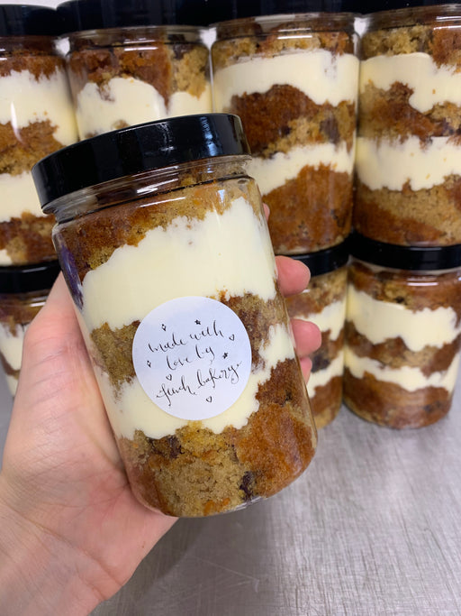 Carrot Cake with Vanilla Jar· Box of 2 🥕